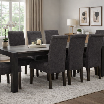 Aiden 9pc Dining set