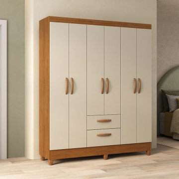  Brazilia 6 Door Wardrobe