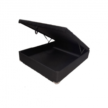 Storage Base - Queen Size Black